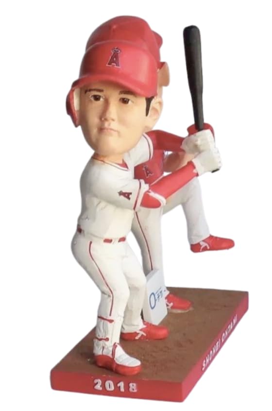 大谷翔平　メジャー　ボブルヘッド 二刀流 2018年 Amazon.co.jp: 二刀流【球場限定】大谷翔平 ロサンゼルス・エンゼルス